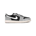 Nike Air Jordan 1 Low Retro Schwarz Cemento Grau Weiß Herren