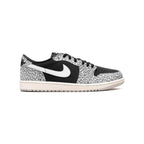 Nike Air Jordan 1 Low Retro Schwarz Cemento Grau Weiß Herren