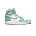 Nike Air Jordan 1 High OG Turbo Grün Leder Scamosciata