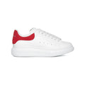 Alexander McQueen Sneaker Oversized Weiß mit Detail Rot
