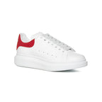 Alexander McQueen Sneaker Oversized Weiß mit Detail Rot