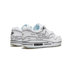 Nike Air Max 1 Sketch Schematic Weiß Herren Sneaker Design Exklusiv