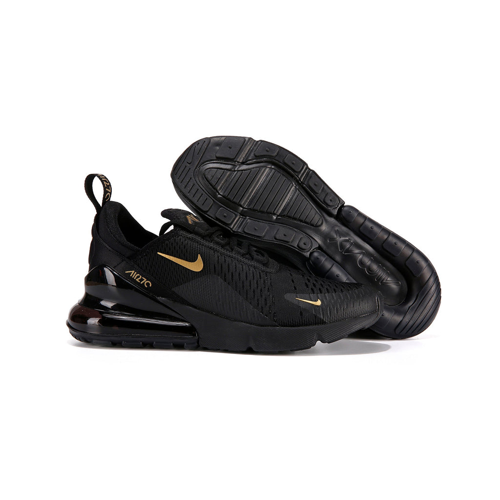 Nike Air Max 270 Schwarz Gold Herren Sneaker Modern und Elegant