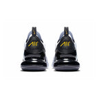 Nike Air Max 270 Weiß Schwarz Gold Metallico Herren Sneaker Elegant