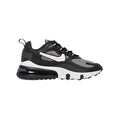 Nike Air Max 270 React Schwarz mit Details Weiß und Grau