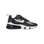 Nike Air Max 270 React Schwarz mit Details Weiß und Grau