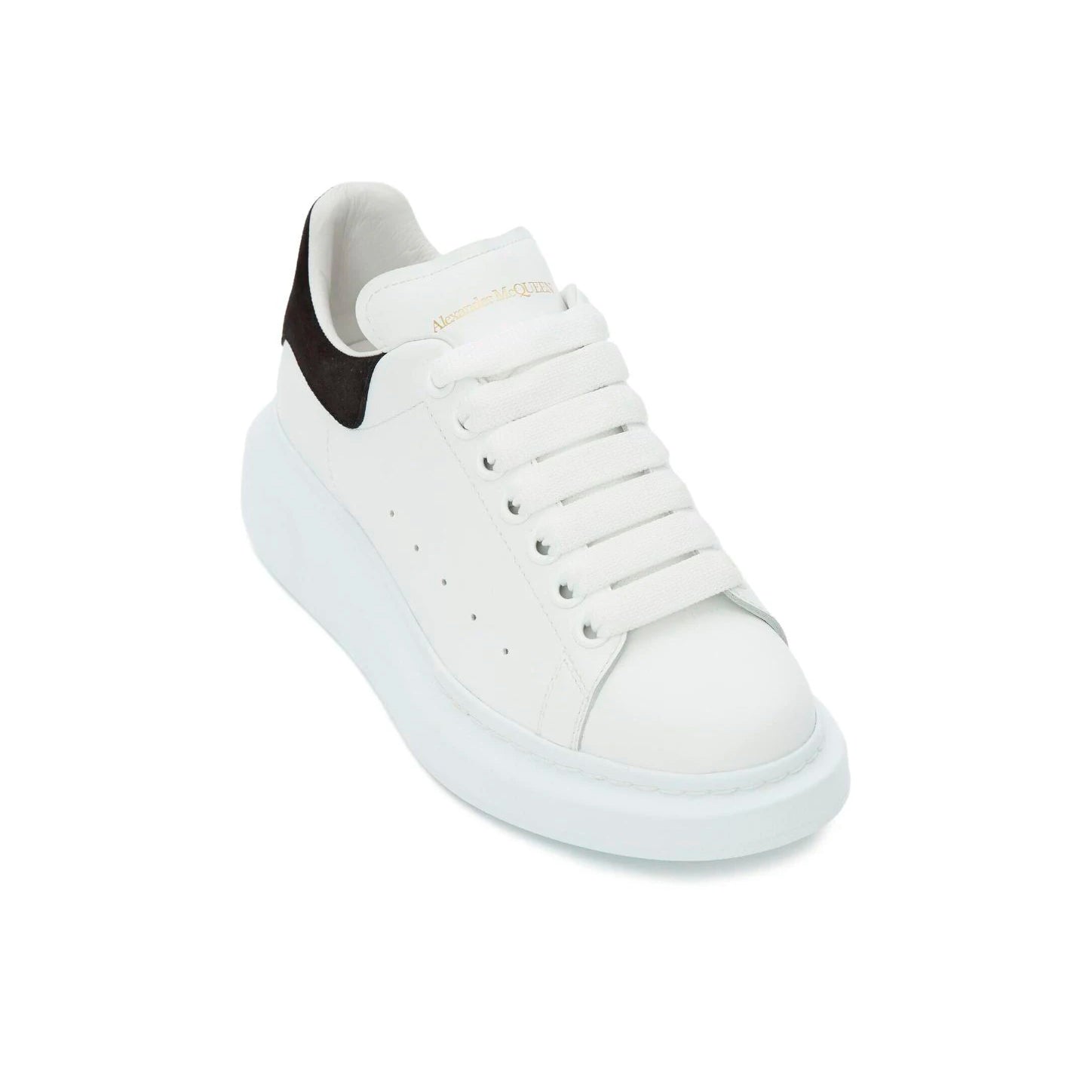 Alexander McQueen Sneaker Oversized Weiß mit Detail Schwarz