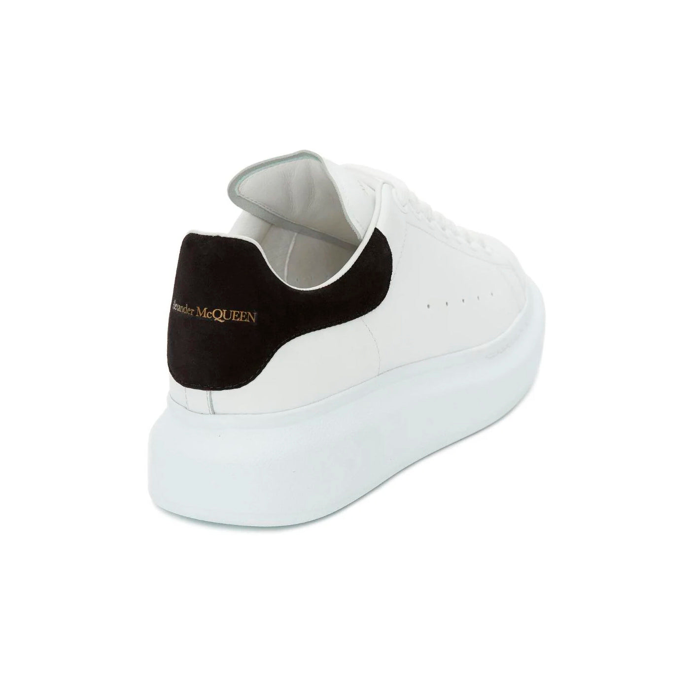 Alexander McQueen Sneaker Oversized Weiß mit Detail Schwarz