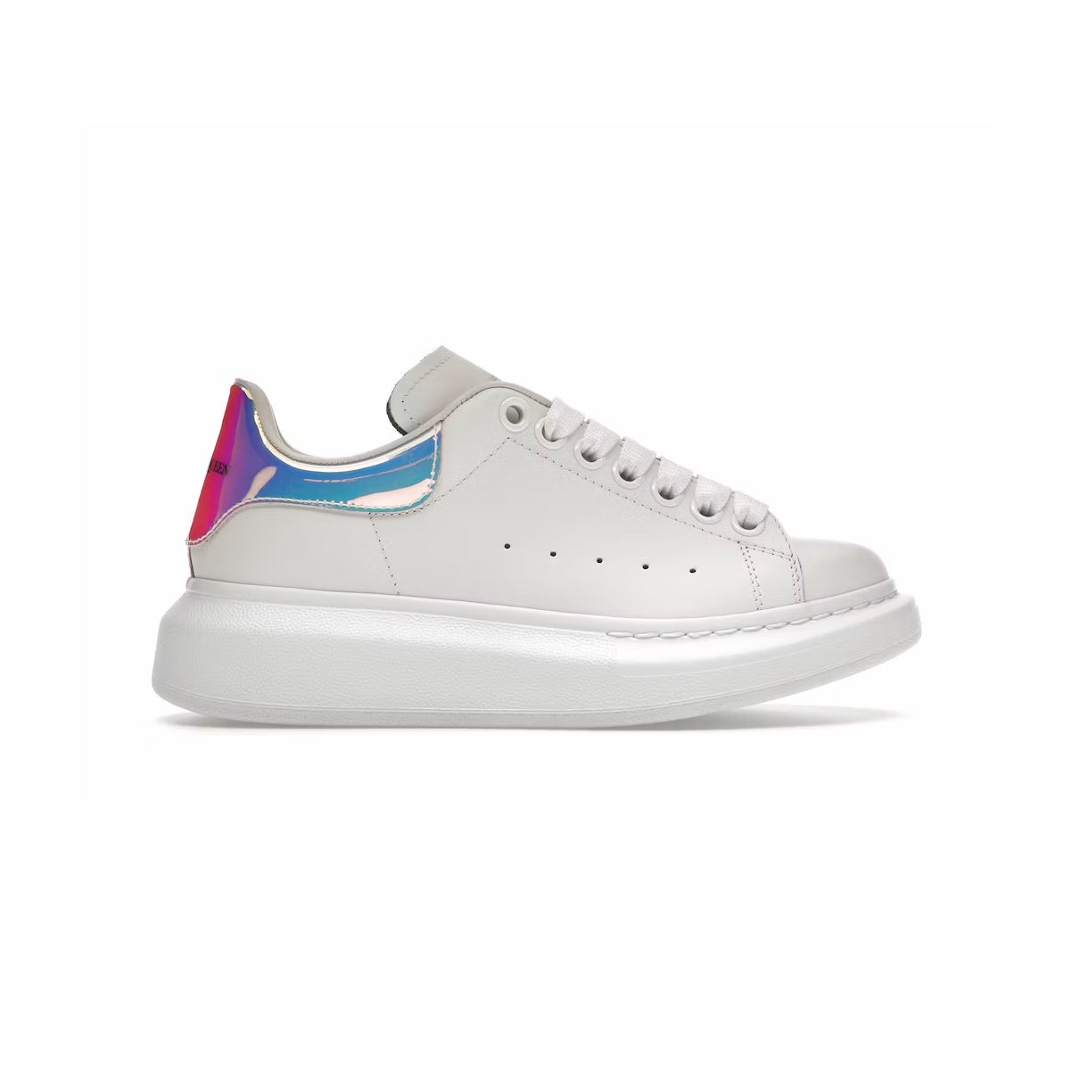 Alexander McQueen Sneaker Oversized Weiß Detail Rosa Shock