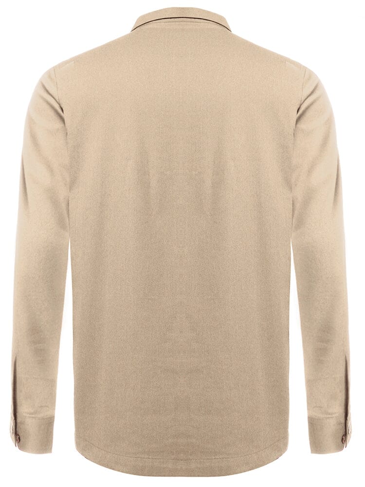 Casual Lace Up Henley Hemd
