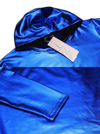 Casual Metallic Shiny Hoodie