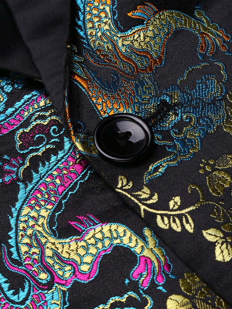 Luxus Blumen Embroidered Blazer