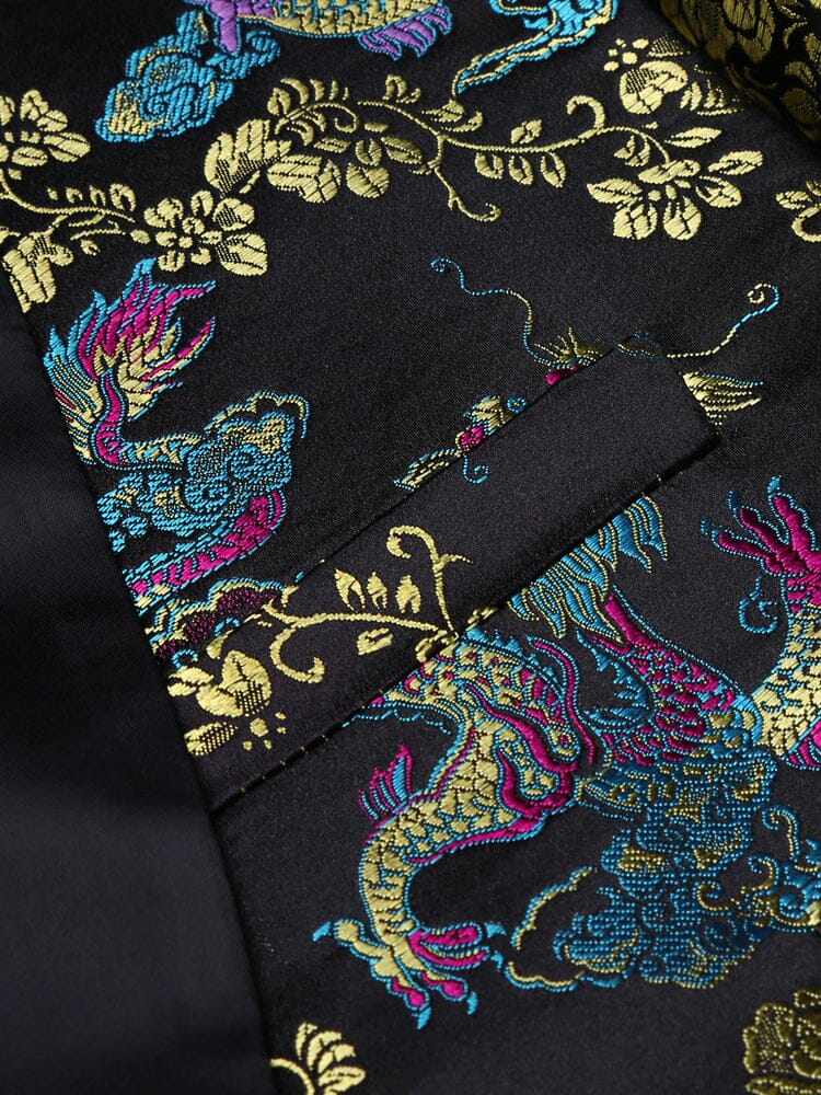 Luxus Blumen Embroidered Blazer