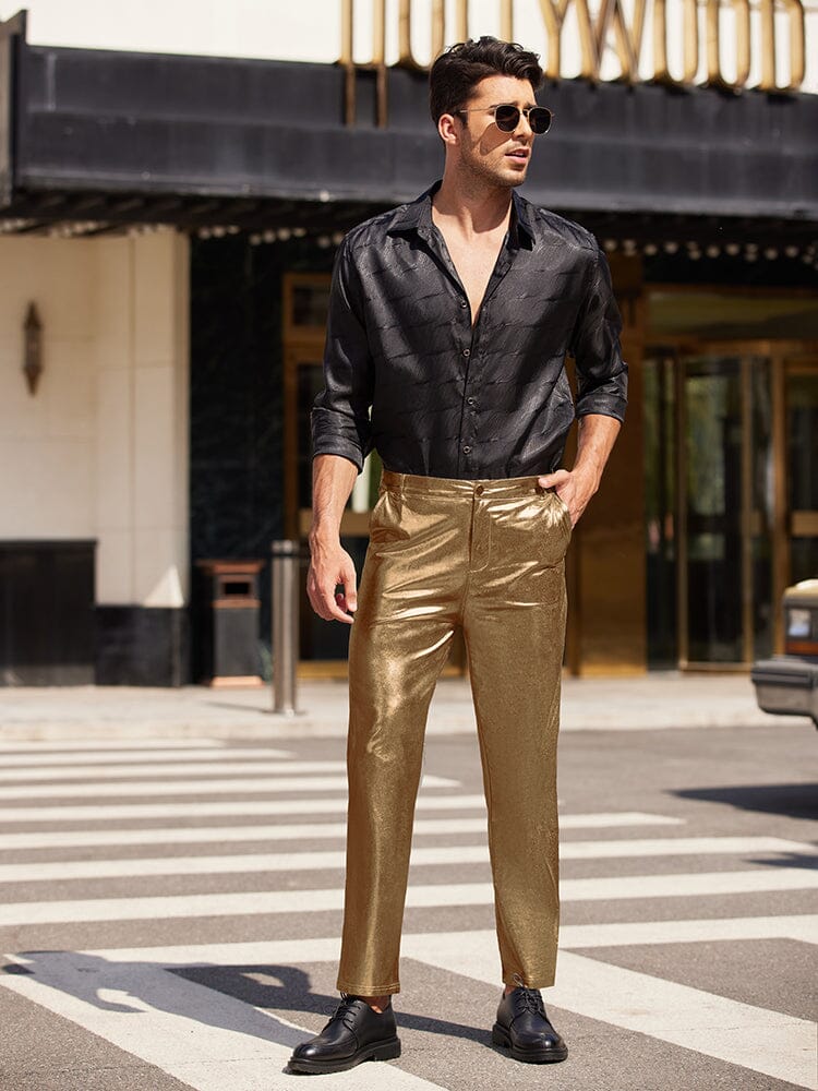 Metallic Shiny Party Hose