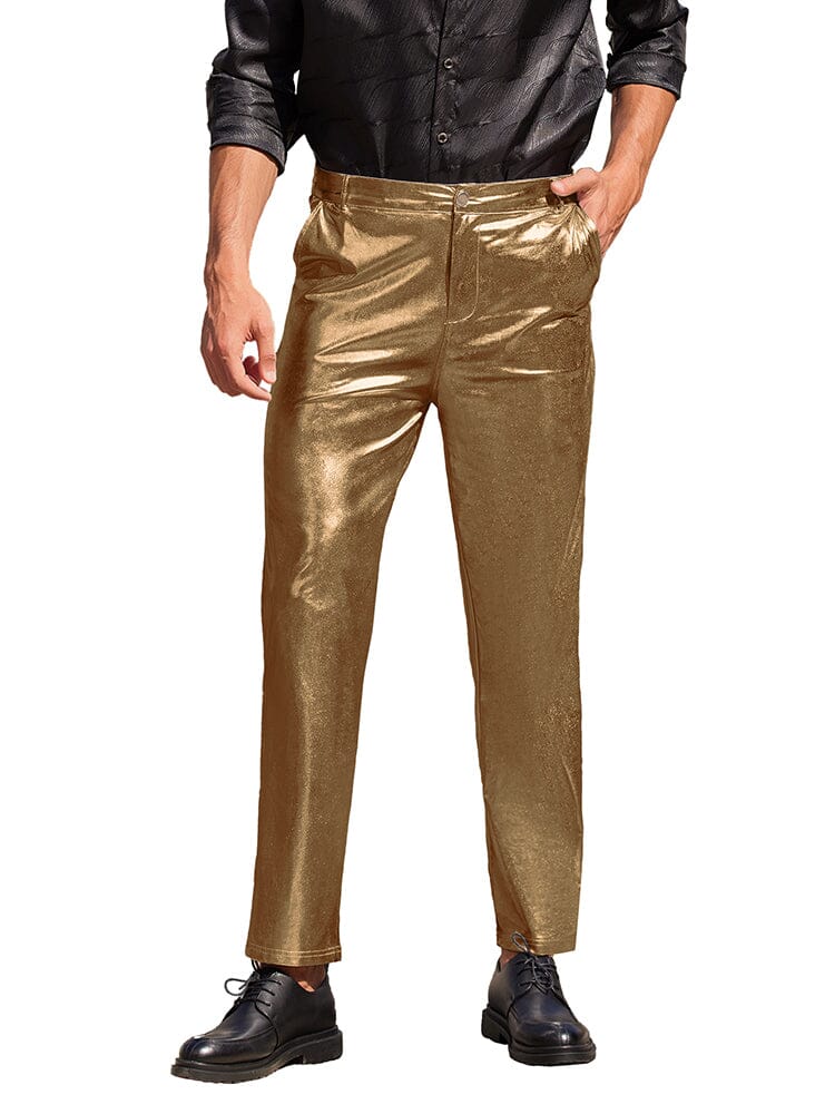 Stylish Metallic Shiny Hose