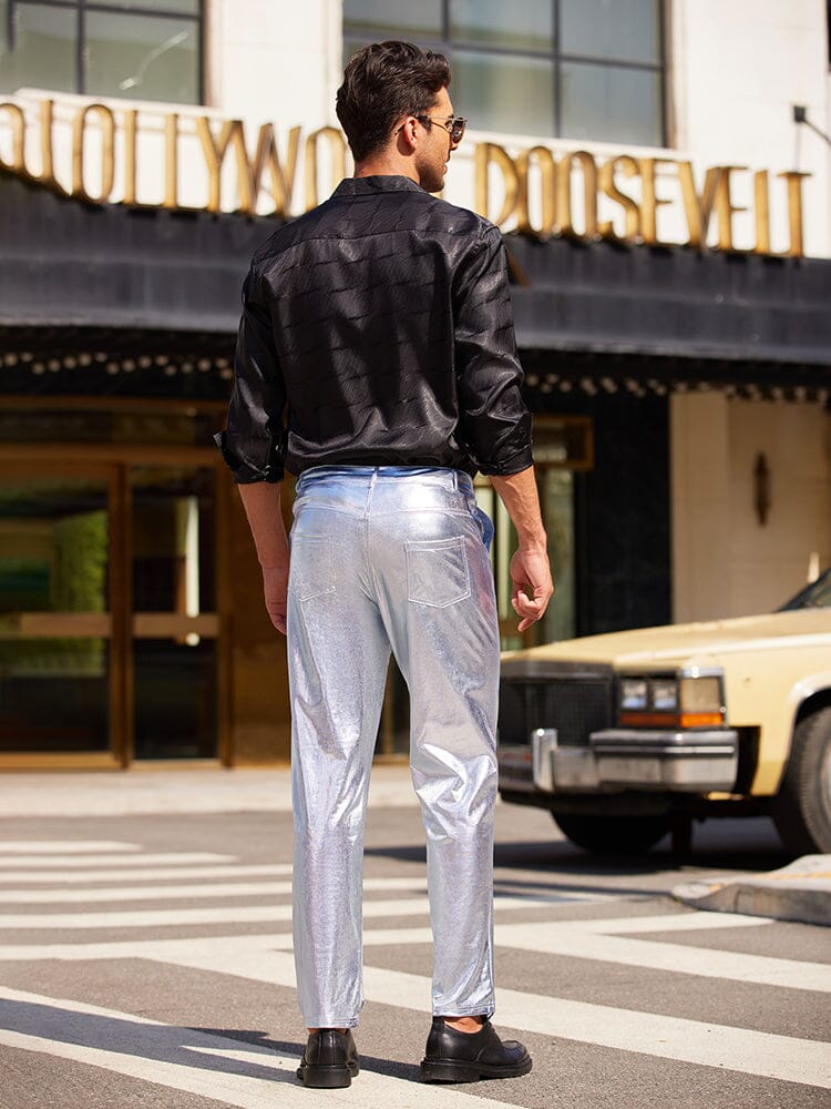 Metallic Shiny Party Hose