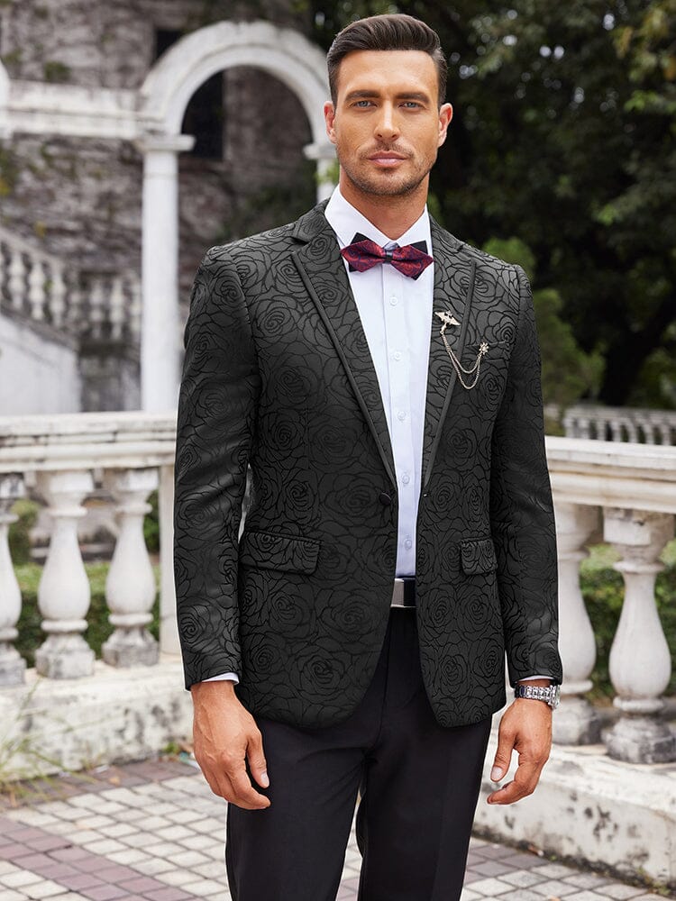 Blumen Embroidered Party Blazer