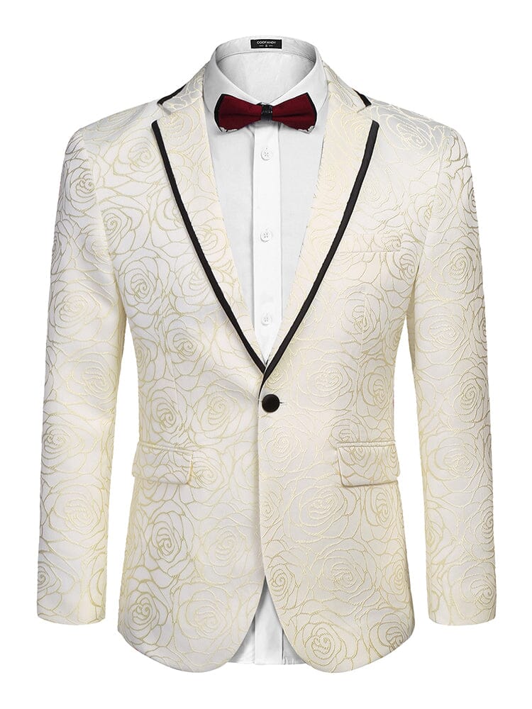 Blumen Embroidered Party Blazer