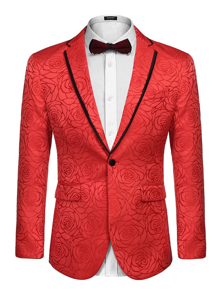 Blumen Embroidered Party Blazer