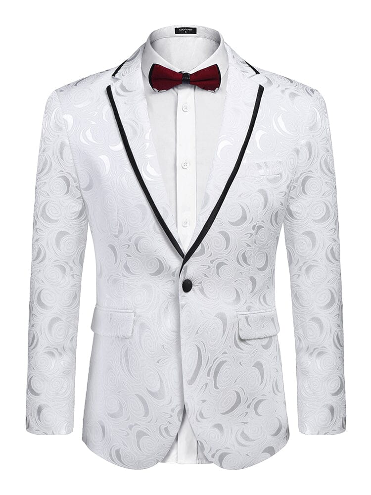 Blumen Embroidered Party Blazer