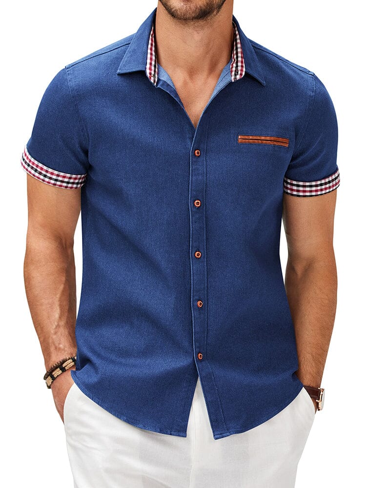 Cozy Denim Work Hemd