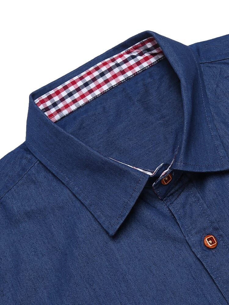 Cozy Denim Work Hemd