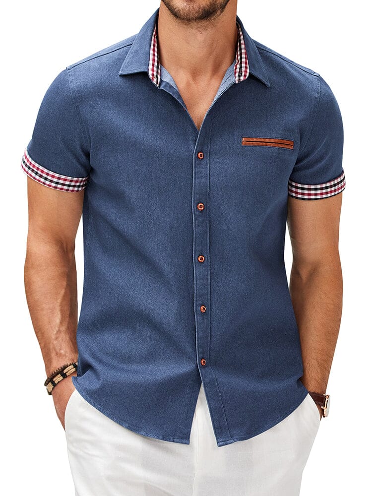 Cozy Denim Work Hemd