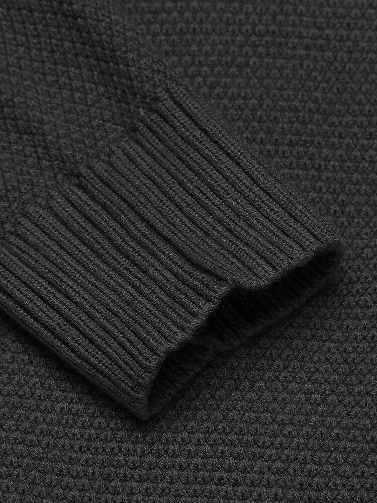 Klassisch Slim Fit Rollkragen Pullover