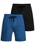 2-Pack Schnell Trocken Gym Shorts