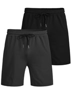 2-Pack Schnell Trocken Gym Shorts