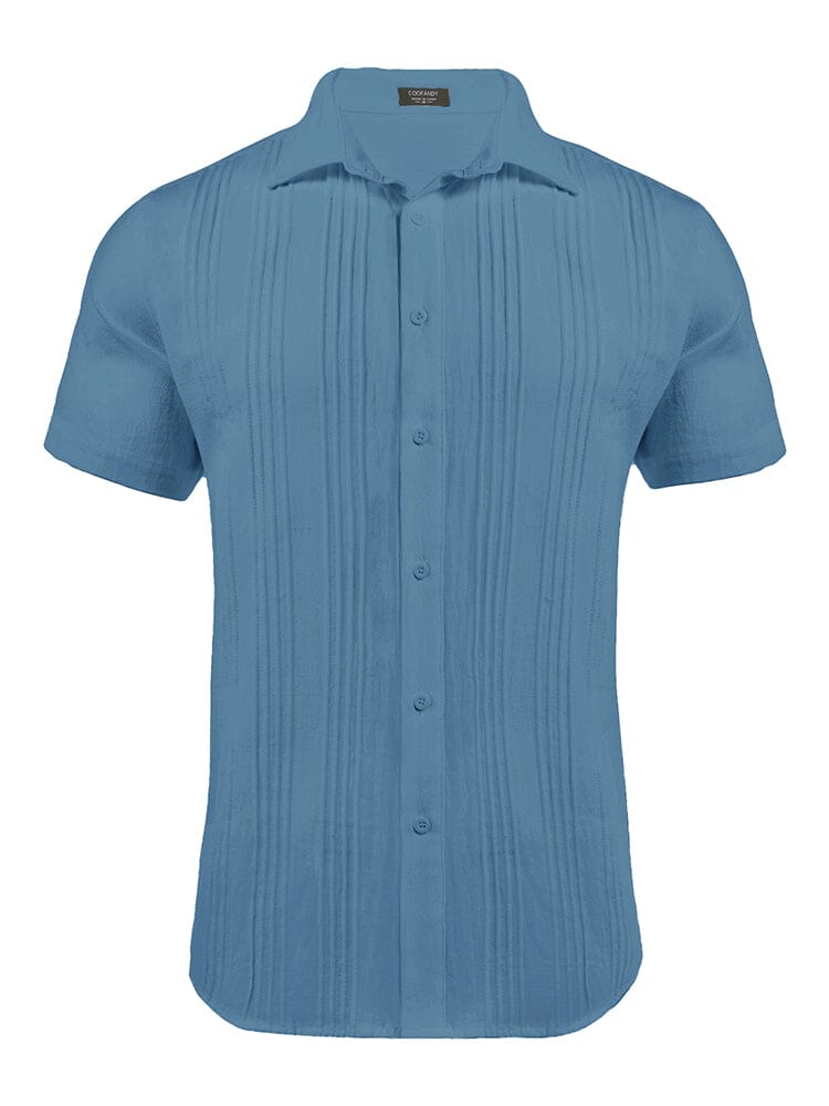 Baumwolle Relaxed Fit Strand Hemd