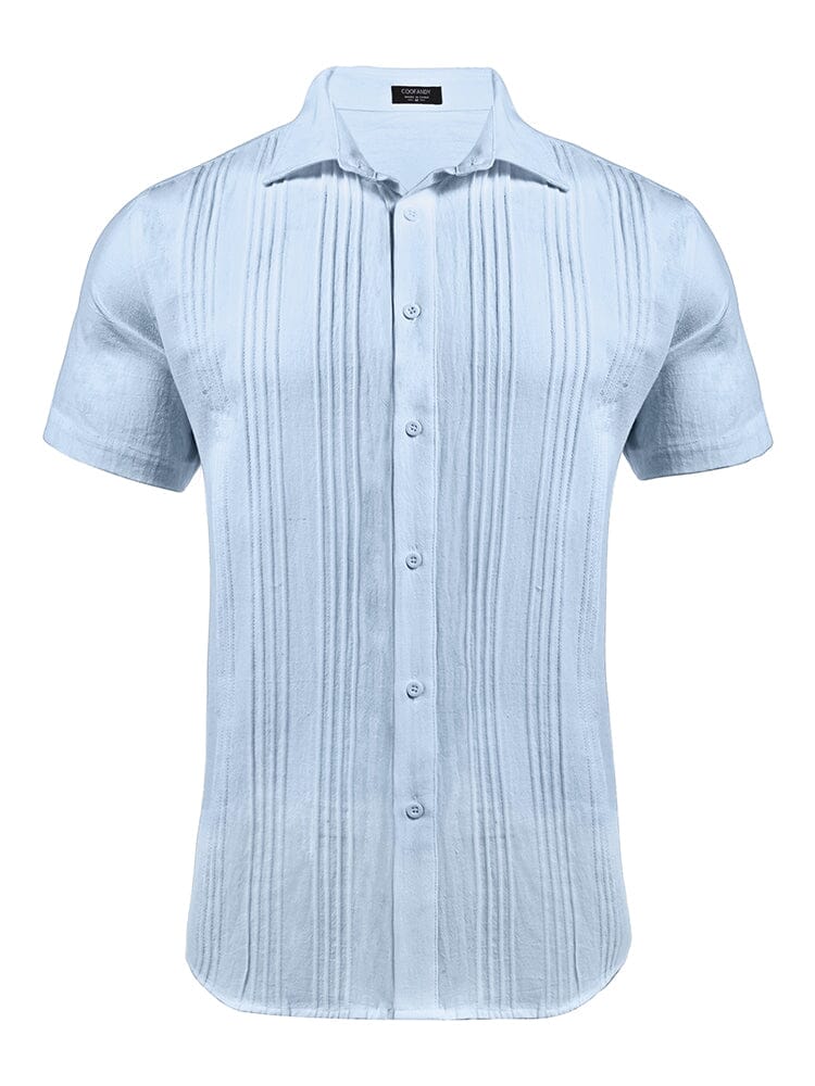 Baumwolle Relaxed Fit Strand Hemd