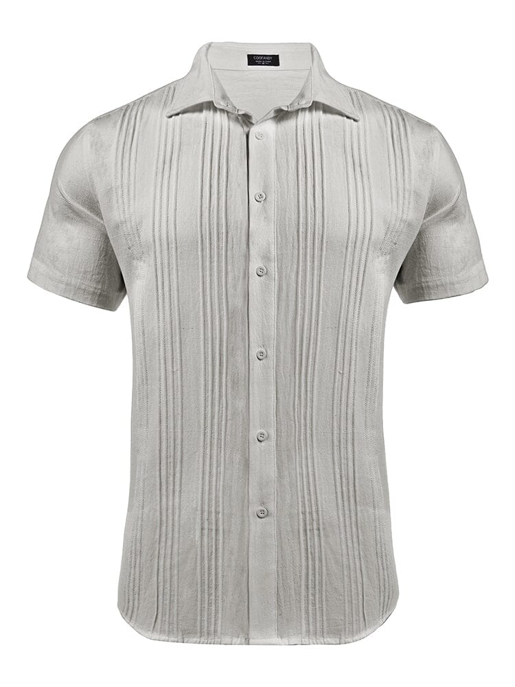 Baumwolle Relaxed Fit Strand Hemd