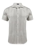Baumwolle Relaxed Fit Strand Hemd