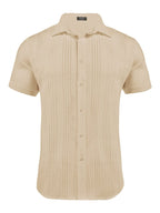 Baumwolle Relaxed Fit Strand Hemd