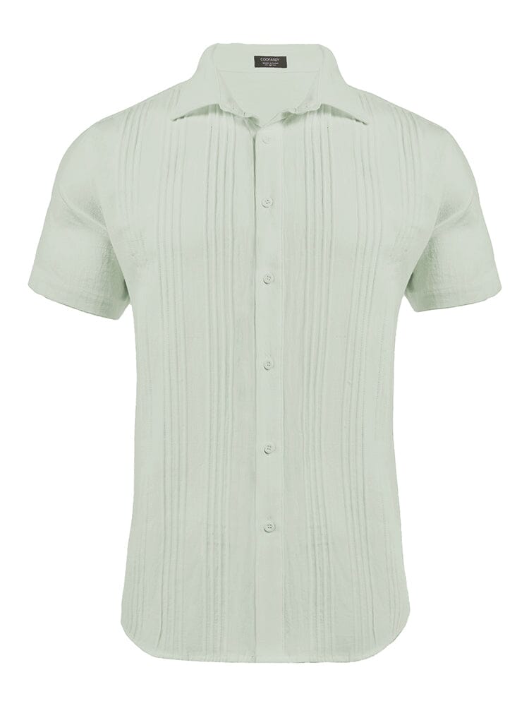 Baumwolle Relaxed Fit Strand Hemd