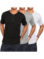 Klassisch Fit Baumwolle Hemden 3 Pack