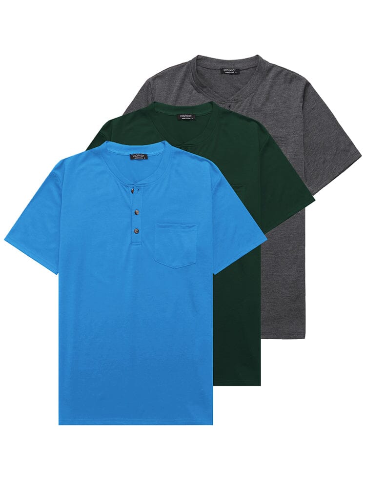 Klassisch Fit Baumwolle Hemden 3 Pack