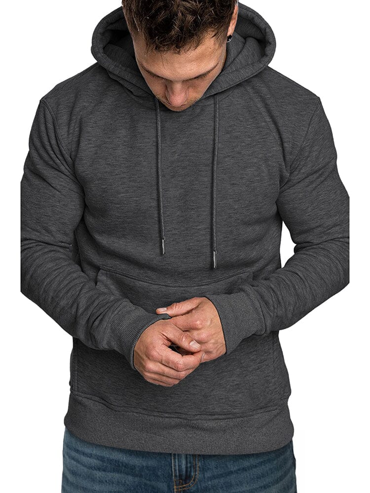 Casual Athletic Pullover Hoodie