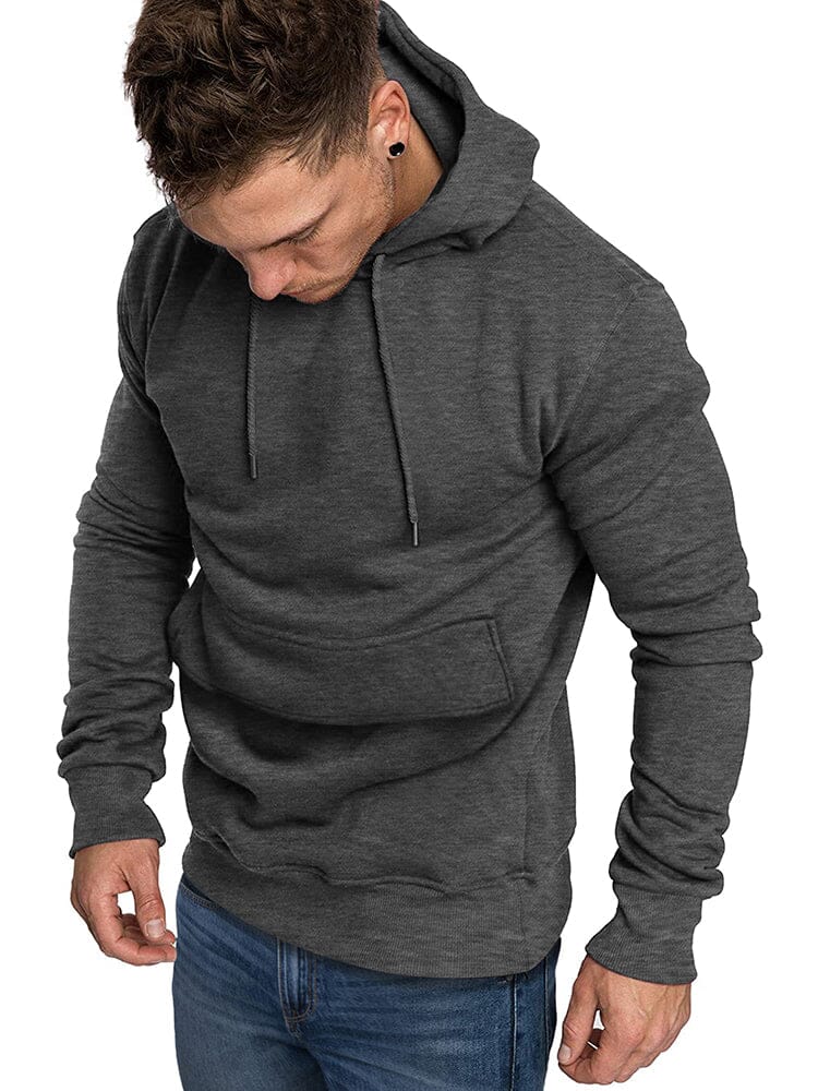 Casual Athletic Pullover Hoodie