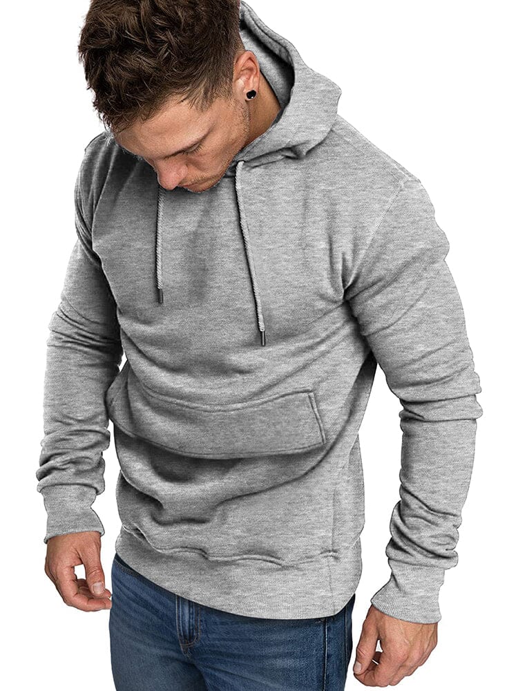 Casual Athletic Pullover Hoodie