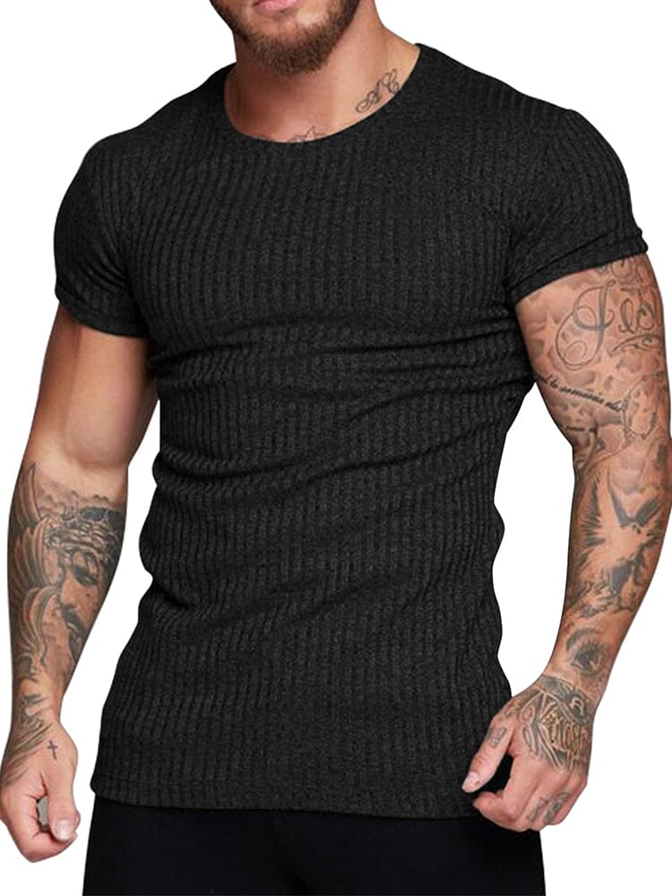 Stretch Pit Stripe Gym T-Hemd