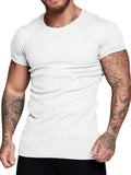 Stretch Pit Stripe Gym T-Hemd