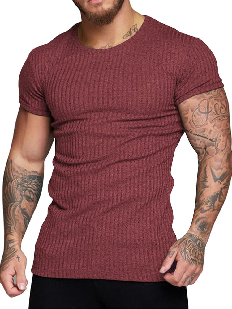 Stretch Pit Stripe Gym T-Hemd