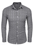 Klassisch Regular Fit Plaid Hemd