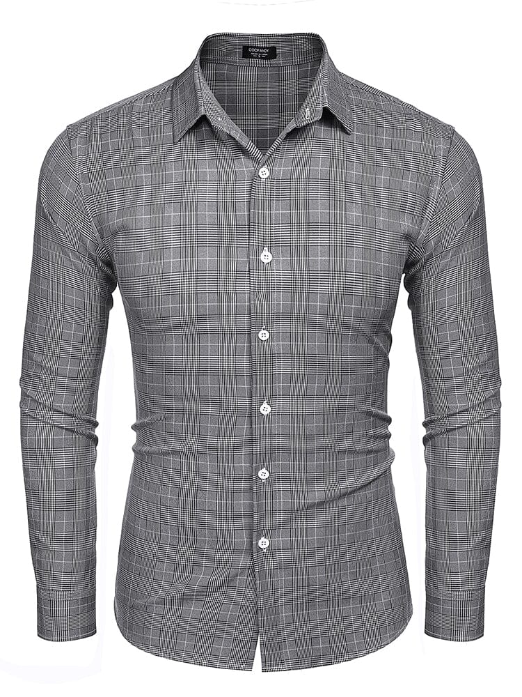 Klassisch Regular Fit Plaid Hemd