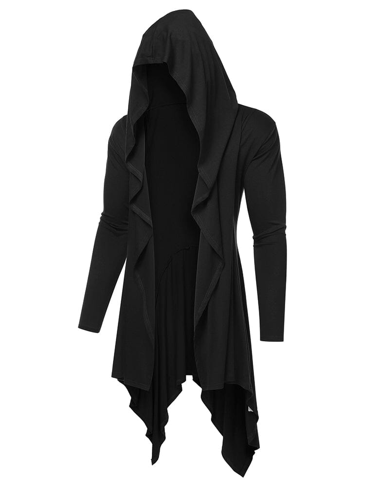 Casual Lightweight Mit Kapuze Cardigan