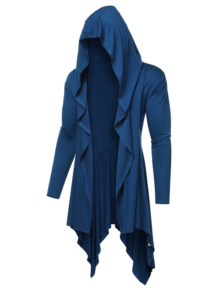 Casual Lightweight Mit Kapuze Cardigan