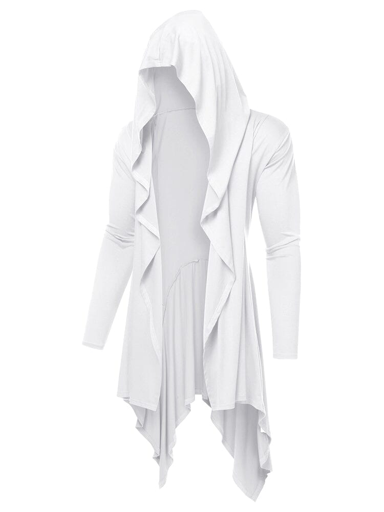 Casual Lightweight Mit Kapuze Cardigan