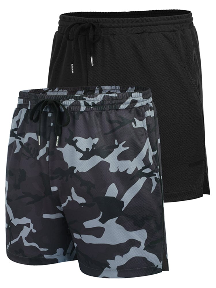 2-Teil Mesh Lightweight Workout Shorts